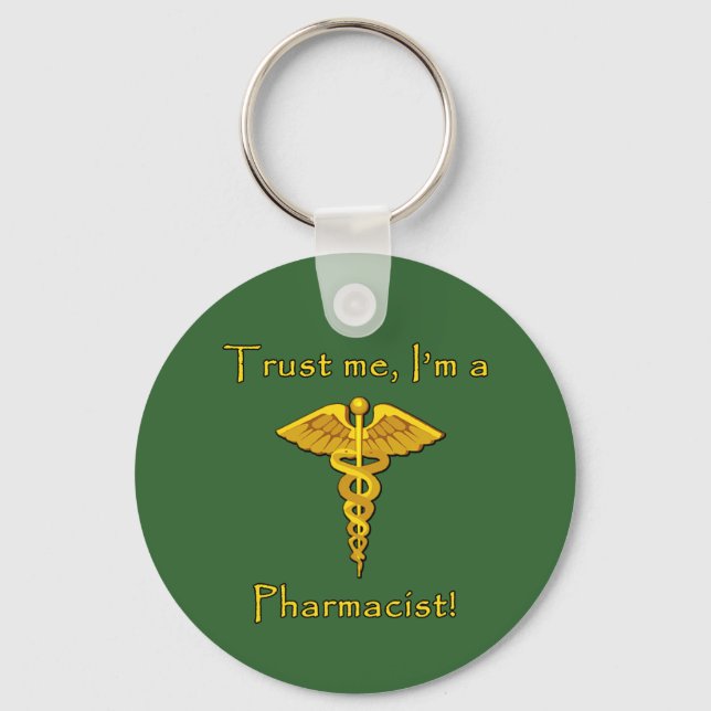 Trust Me I'm a Pharmacist Schlüsselanhänger (Vorderseite)