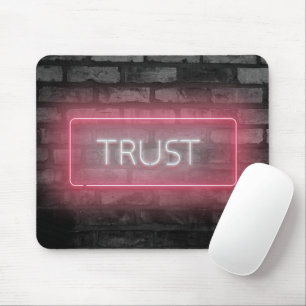 TRUST Pink Neon Signing Mouse Pad Mousepad