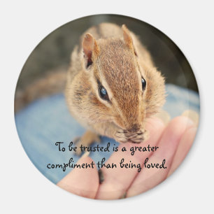 Trusted Chipmunk Magnet
