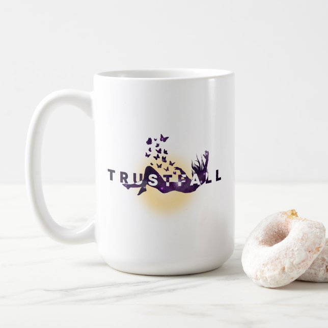 Trustfall | Klassische Tasse #15 (Mit Donut)
