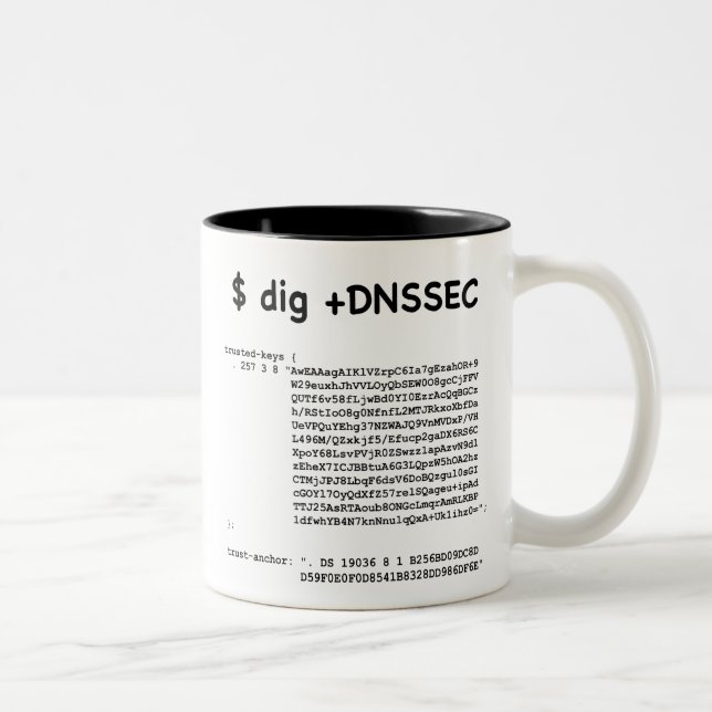 trustmug zweifarbige tasse (Rechts)