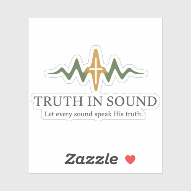 Truth in Sound Official Merch Aufkleber (Blatt)