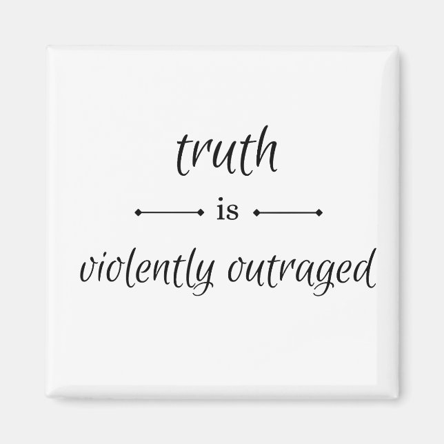 Truth or lie? magnet (Vorne)