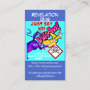 TRUTH-Rufkarte VERTEILEN Telefonnummerkarte