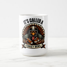Truthahn Bowl Football - Es wird Truthahn Bowl gen Kaffeetasse