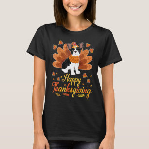 Truthahn Französische Bulldogge Hund Frohes Hallow T-Shirt