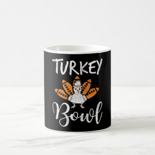 Truthahn Fußball Erntedankfest Familie Fußball Fan Kaffeetasse