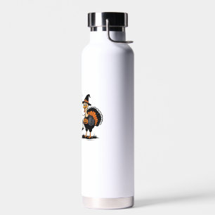Truthahn Halloween Boo, Erntedank Truthahn, Grusel Trinkflasche
