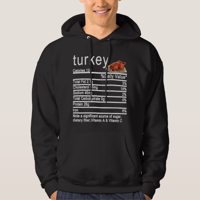 Truthahn Hoodie (Vorderseite)