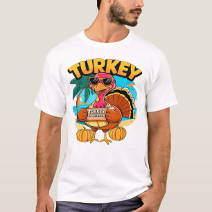 Truthahn im Urlaub in Jamaika Klassisches T-Shirt. T-Shirt