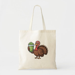 Truthahn Matcha-Liebhaber Thanksgiving Tragetasche