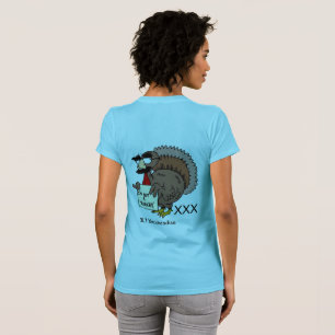 Truthahn-Shirt, t-2X T-Shirt