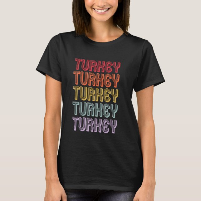 Truthahn T-Shirt (Vorderseite)