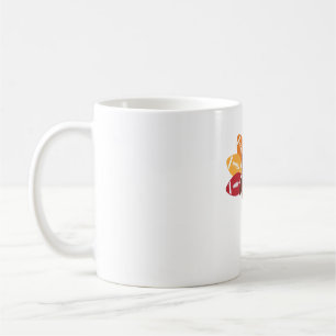 Truthahn-Witziges-Thanksgiving-Übergrößen-T-Shirt Kaffeetasse