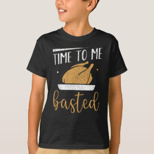 Truthahn zum Erntedankfest Familien-Matching T-Shirt