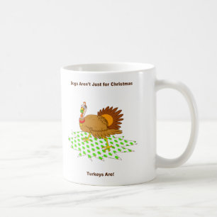 Truthähne sind gerade für Weihnachten Kaffeetasse