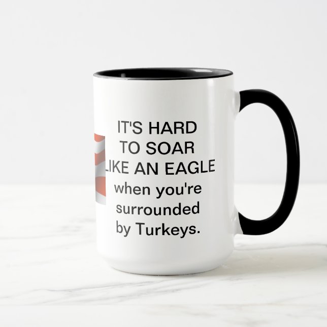 Truthähne Tasse (Rechts)
