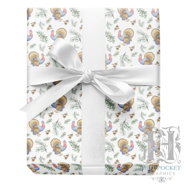 Truthähne-Wrap-Papier Geschenkpapier (Von Creator hochgeladen)