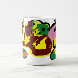 Truthahnfarbe kaffeetasse