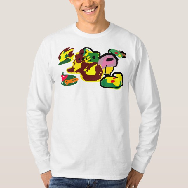 Truthahnfarbe  T-Shirt (Vorderseite)