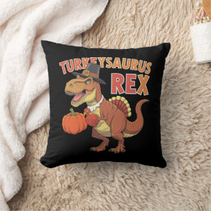 Truthahnsaurus Rex Dab Truthahn Dino Kleinkind Jun Kissen