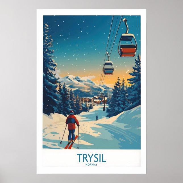 Trysil Poster Norwegen 1 (Vorne)
