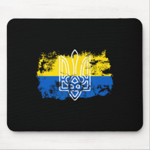 Tryzub Stand United Mit Ukraine Dreizack Ukrainisc Mousepad