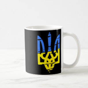 Tryzub Ukraine Ukrainischer Dreizack Militär Kaffeetasse