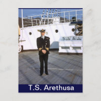 TS Arethusa, CHief P0, Kapitän für einen Tag