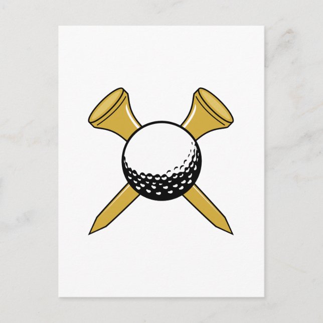 T's & Ball Postkarte (Vorderseite)