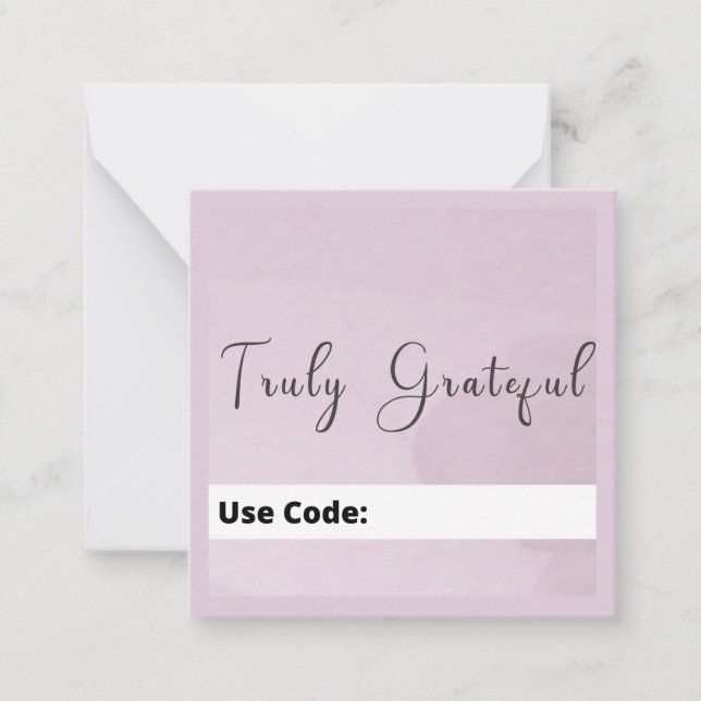 TS - Dankeschön Karte (Vorderseite)