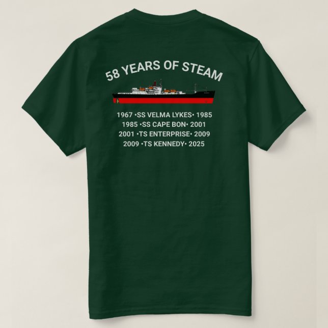TS-Kennedy-Vermächtnis T-Shirt (Design Rückseite)