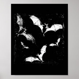 Ts Vampire Horror Spooky Art Halloween Goth Alt Ae Poster