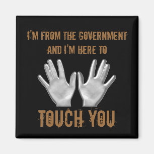 TSA Airport Search Magnet