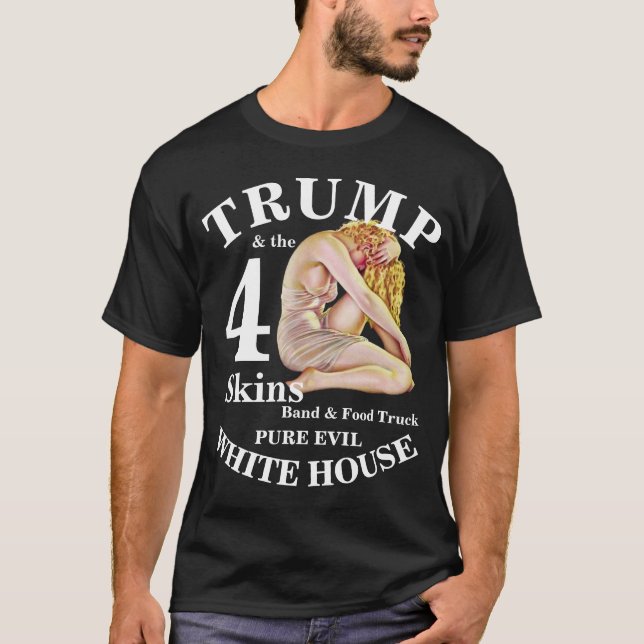 TSA DHS CBP 12-Schritte-Programm-Essenwagen T-Shirt (Vorderseite)