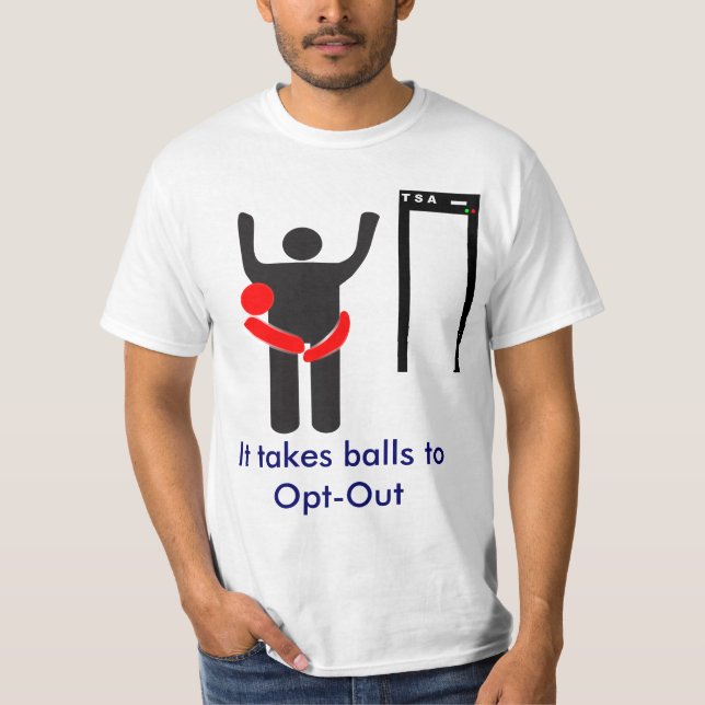 TSA Entscheiden-Heraus T-Shirt (Vorderseite)
