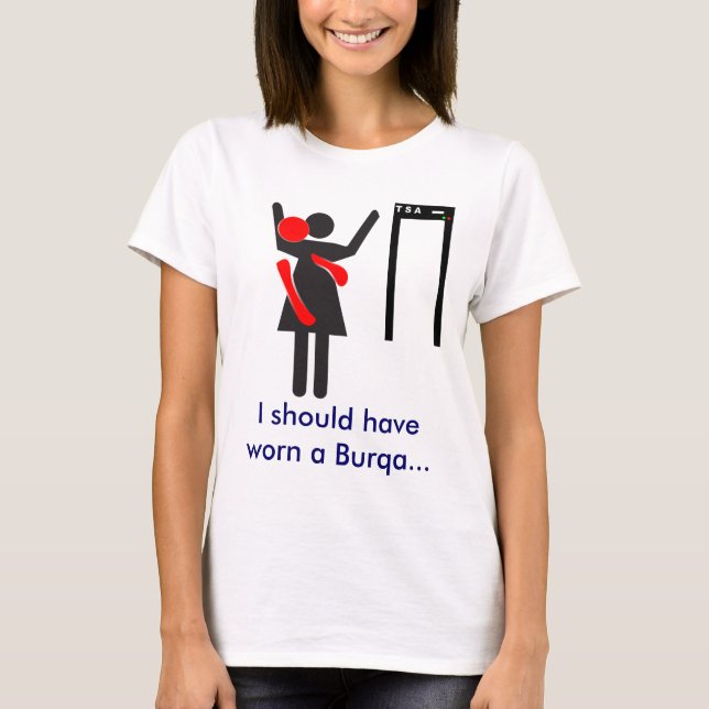 TSA Suche Burqa T-Shirt (Vorderseite)