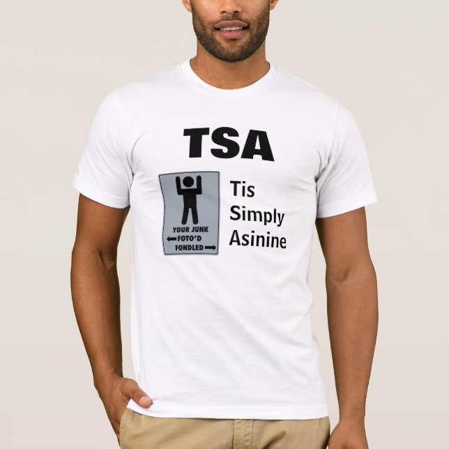 TSA, Tis einfach eselhaft - T-Shirt (Vorderseite)
