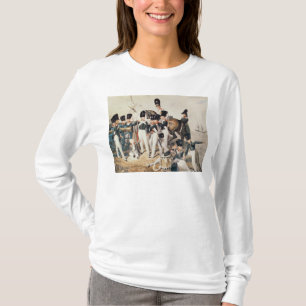 Tsarevich Alexander mit seinen Kadetten an T-Shirt