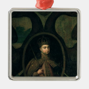 Tsarevna Sophia Alexeevna, 1680s Silbernes Ornament