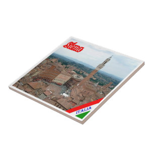 TSC040 SIENA, Luftsicht, Toskana, Fliese