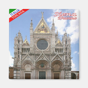 TSC049 SIENA - Die Kathedrale - Toskana - Kühlschr Magnet