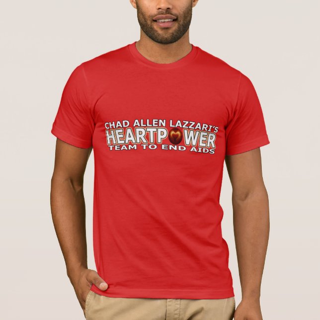 Tschad Allen Lazzari Heartpower T-Shirt (Vorderseite)