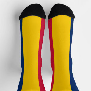 Tschad-Flagge Socken