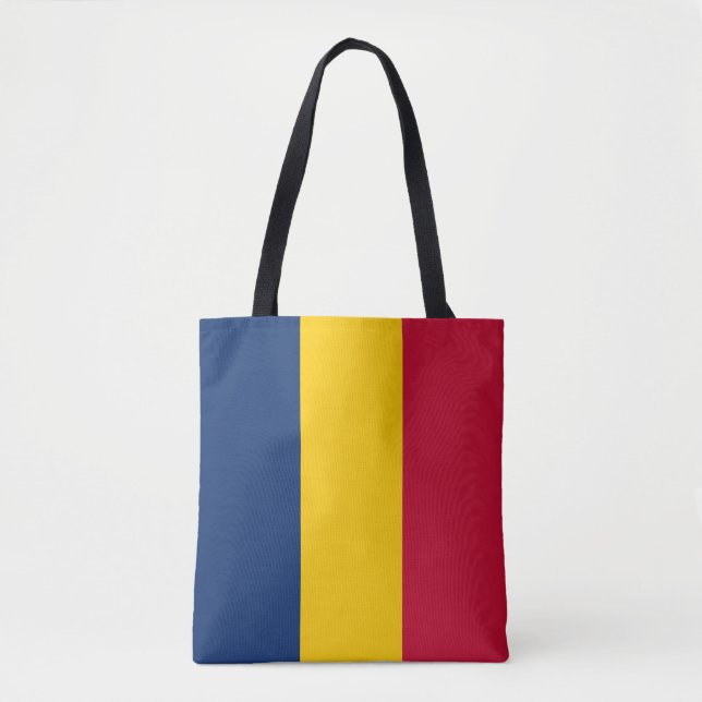 Tschad-Flagge Tasche (Vorderseite)