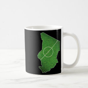Tschad Fußballplatz  Kaffeetasse