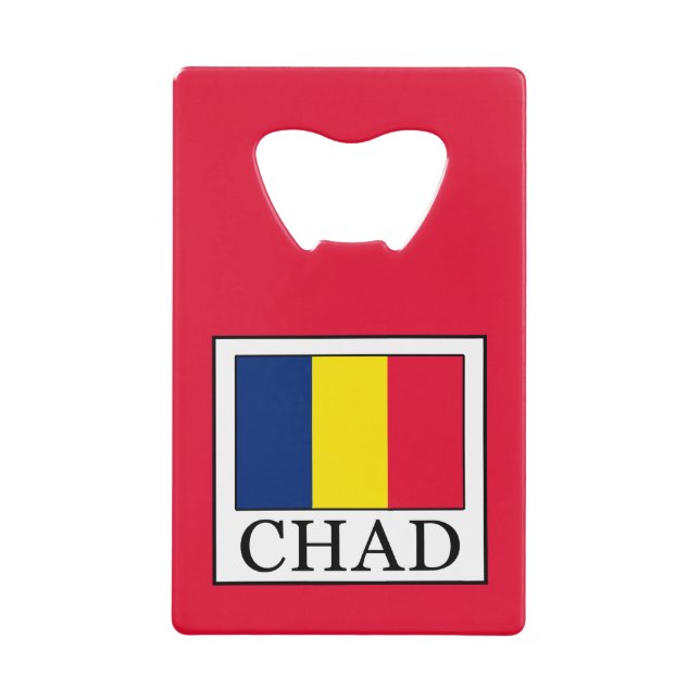 Tschad Geldbeutel Flaschenöffner (Vorderseite)