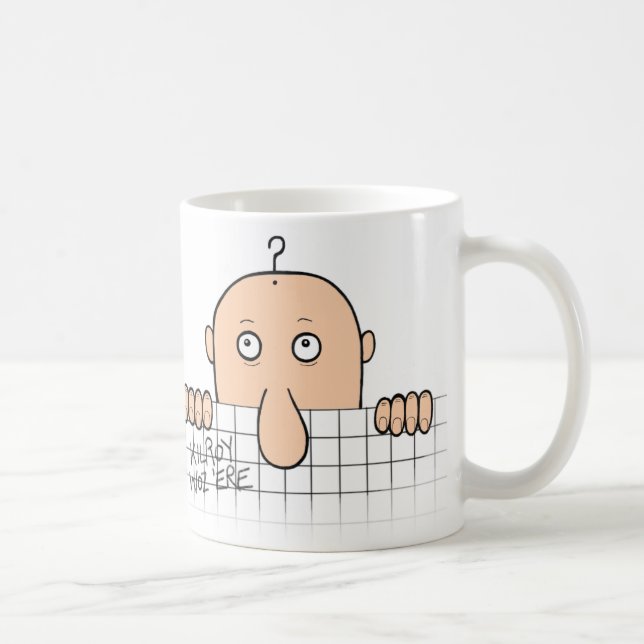Tschad Kilroy war hier Tasse (Rechts)