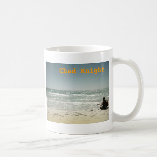 Tschad-Ritter-Strand-Tasse Kaffeetasse (Rechts)