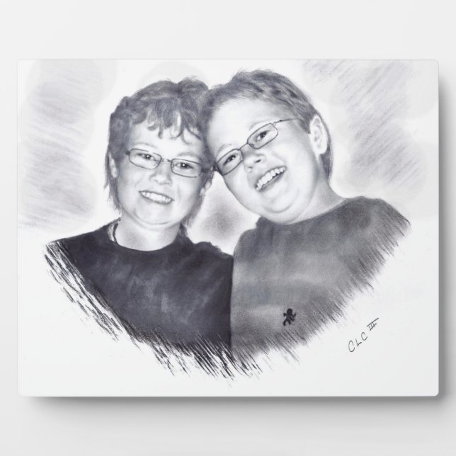 Tschad und Jakes Fotoplatte (Vorderseite)